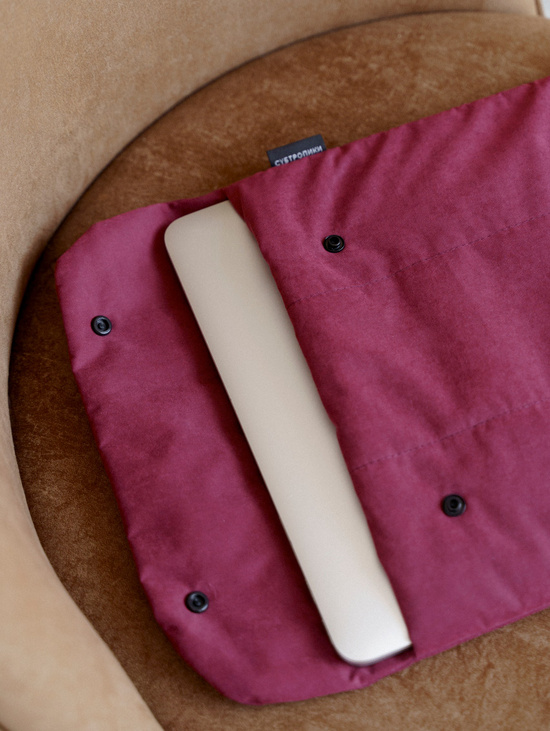 Чехол для MacBook 15/16, сливовый