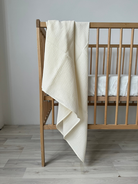 Муслиновая пеленка "Сливочный"