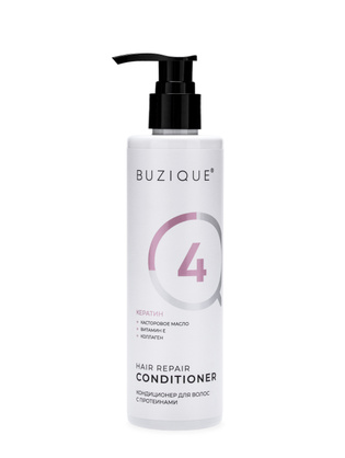 Кондиционер BUZIQUE Hair Repair для кудрявых пористых сухих и обесцвеченных волос