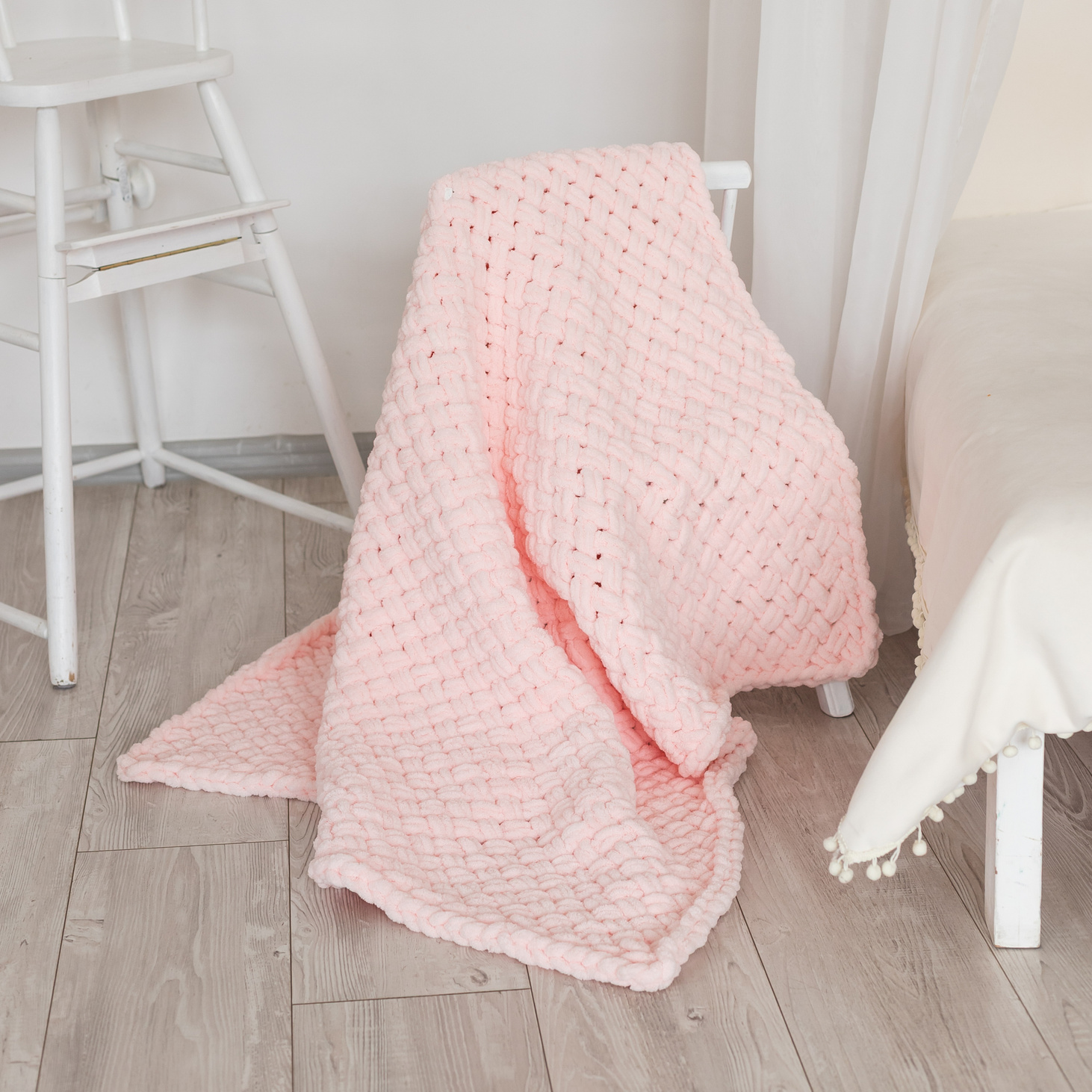 Плед "Сахарная вата" - фотография товара