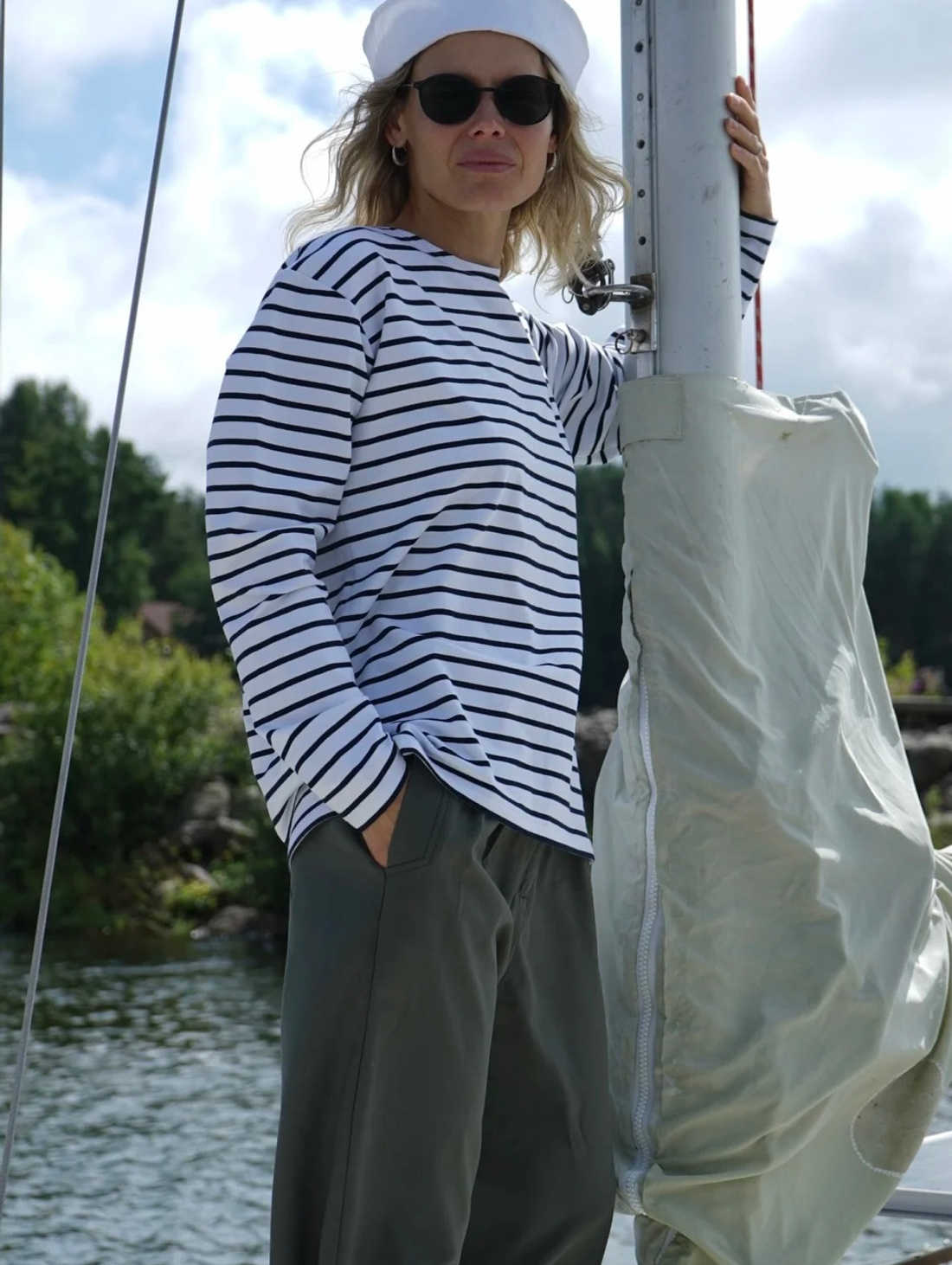 Тельняшка из 2-х нитки - фотография товара