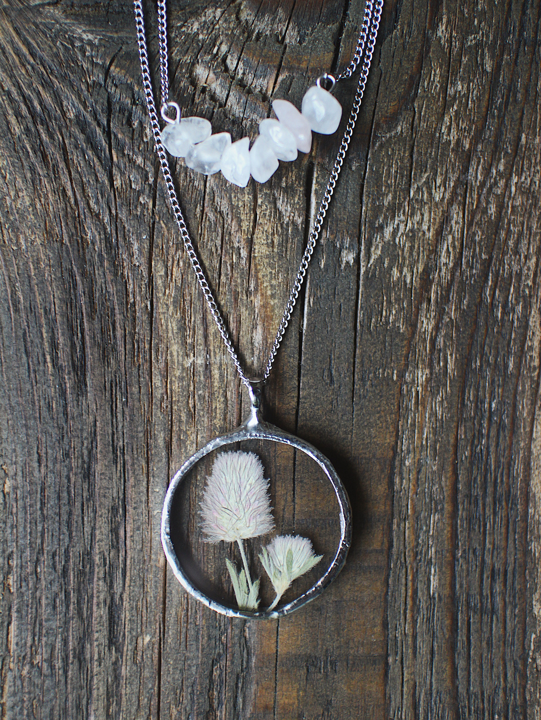 Кулон с Пашенным клевером - фотография товара