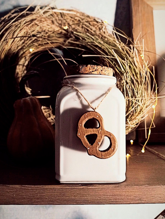 Елочная игрушка " Малый кренделек"