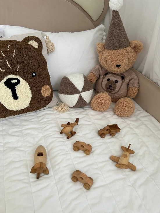 Набор миниатюрных деревянных игрушек (игрушки в кармашек)