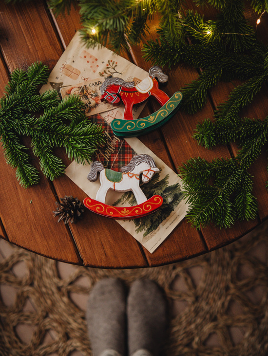 Ёлочная игрушка "Лошадка"