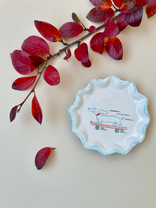 Блюдце для колец «Дерзкий скейтер»