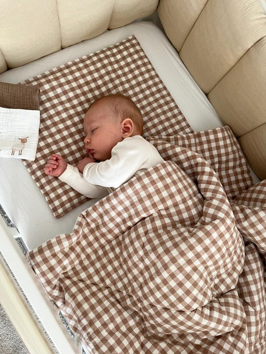 Set Newborn «Клетка беж»