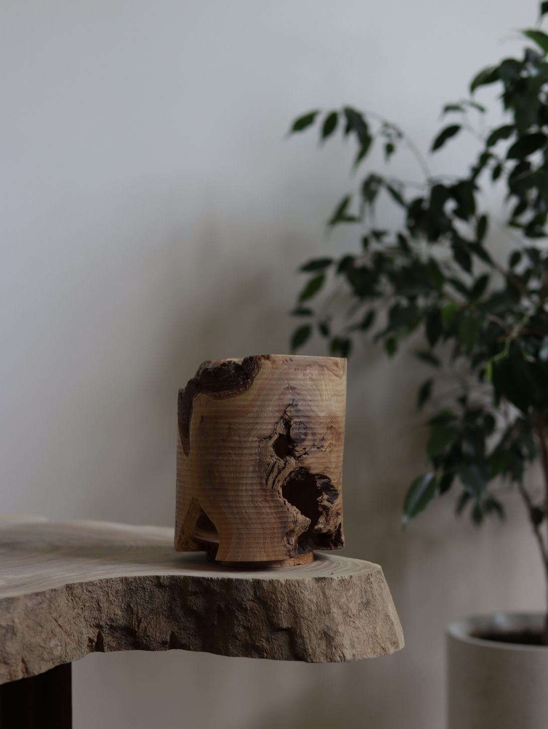 Ваза из дерева «Природа» - фотография товара