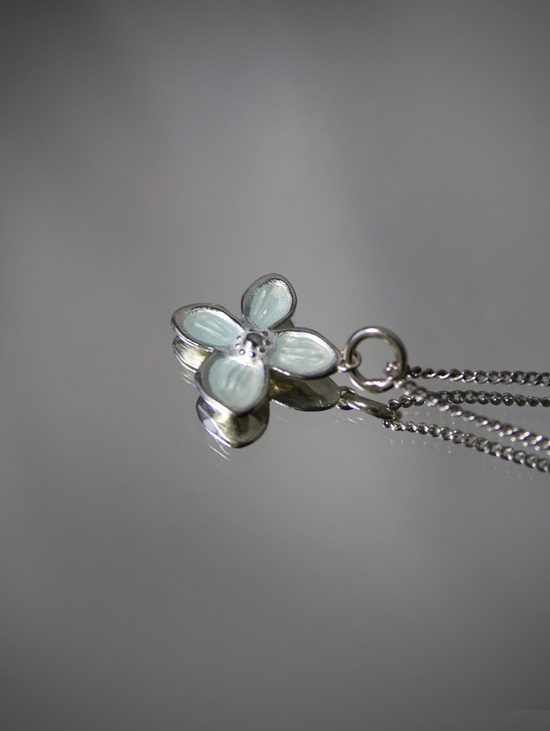 Подвеска "Голубая сирень"