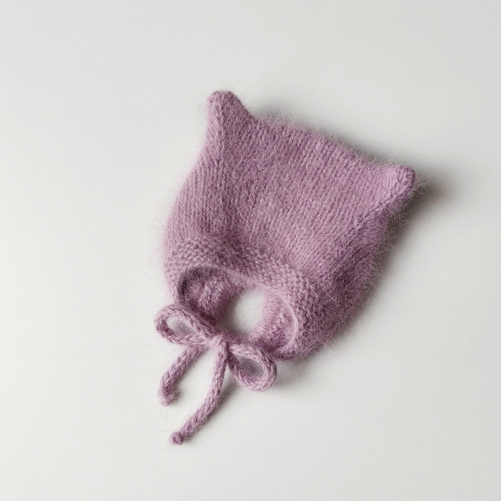 Детская шапочка для новорожденного 0-3 мес