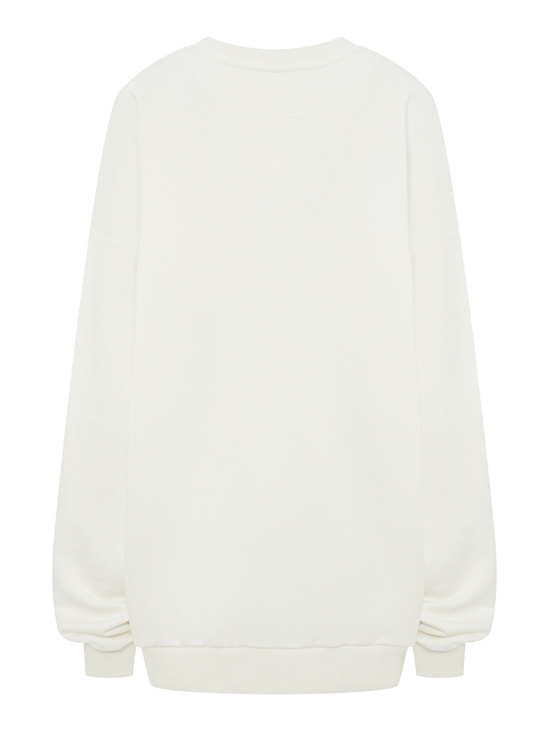 Свитшот SWEATSHIRT LONG SLEEVE RACCOON-ORANGE MILK