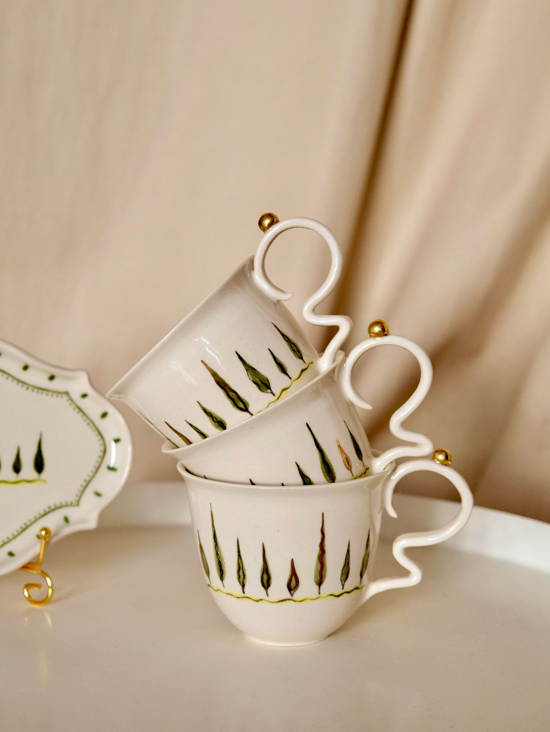 Чашка "Кипарис" - фотография товара