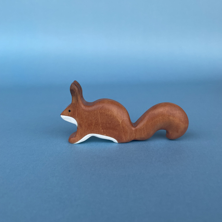 Деревянные фигурки лесных животных