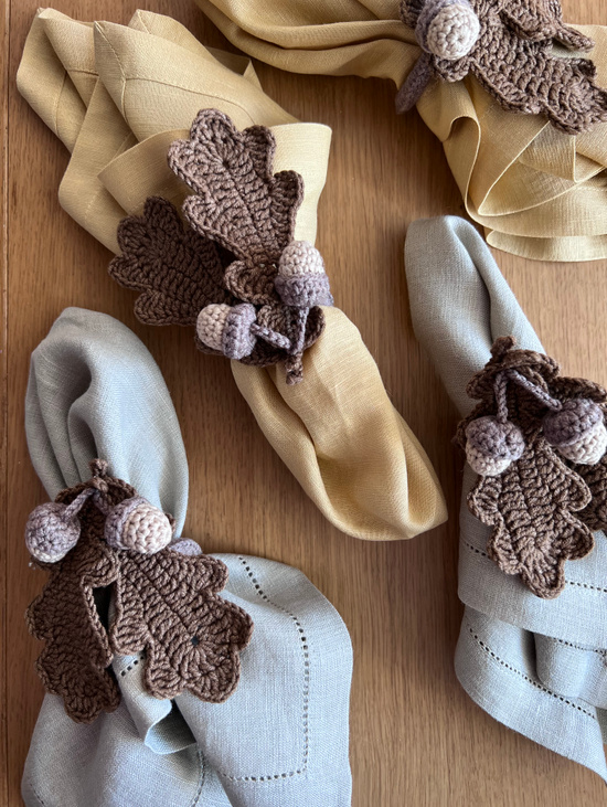 Кольца для салфеток «Дуб»