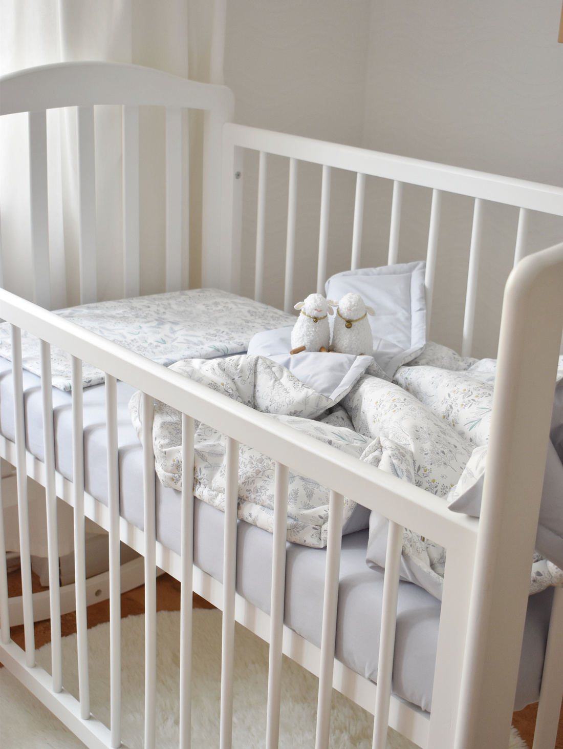 Комплект "Василёк" в прямоугольную кроватку - фотография товара