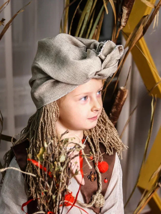 Карнавальный костюм "Баба Яга" 6-8 лет, 1.5-2 года