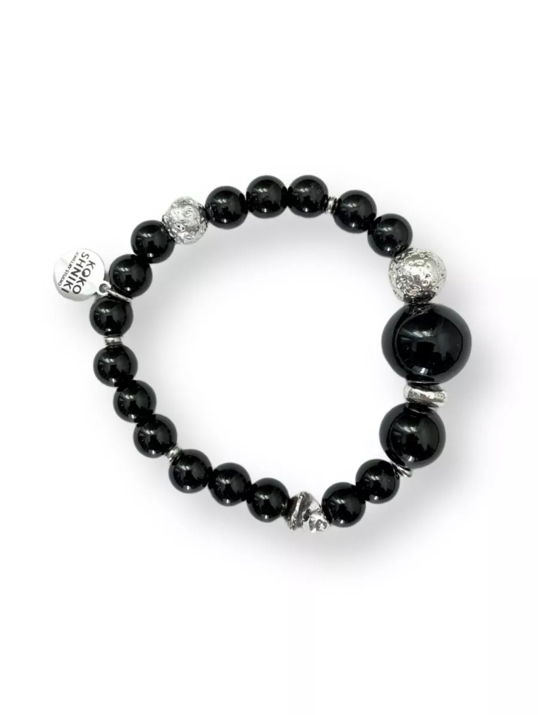 Браслет с лавой для мужчин и женщин - фотография товара