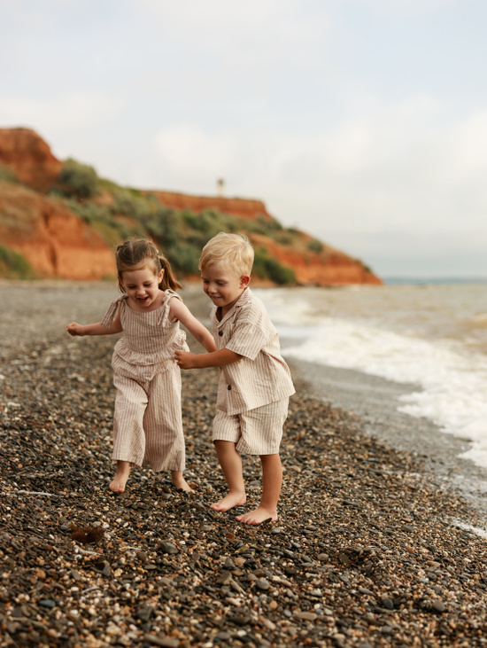 Костюм из варёного хлопка для мальчика