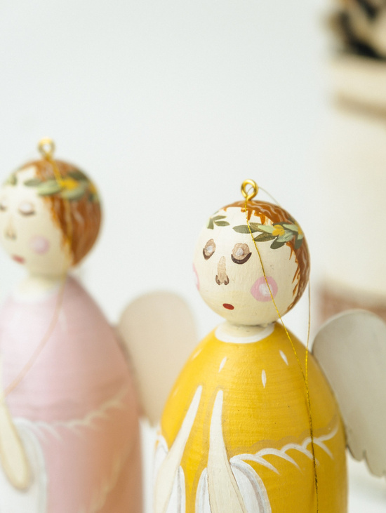 Деревянная фигурка "Ангел"