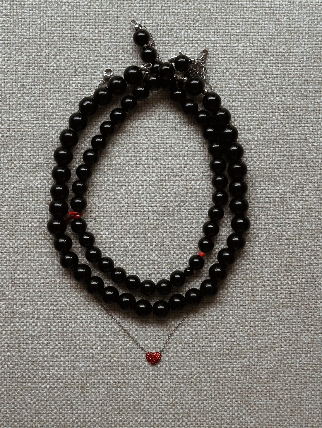 Бусы из Агата и коралла «Земля и море» - фотография товара