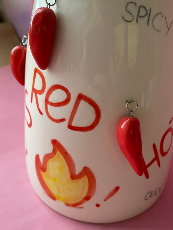 Ваза «RED HOT CHILLI PEPPERS»
