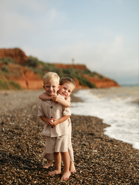 Костюм из варёного хлопка для мальчика