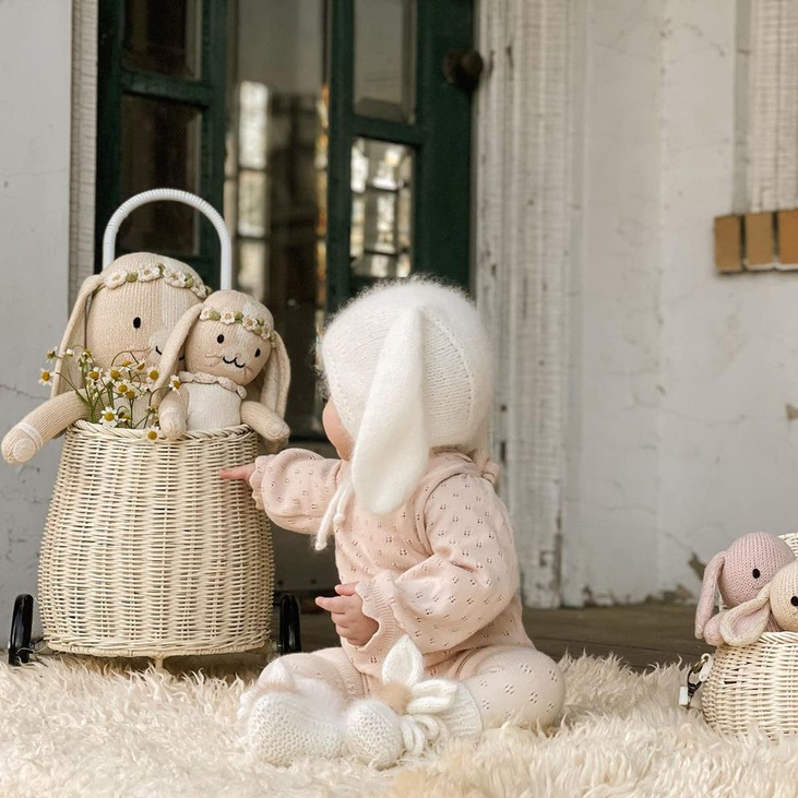 Шапочка для новорожденного и пинетки