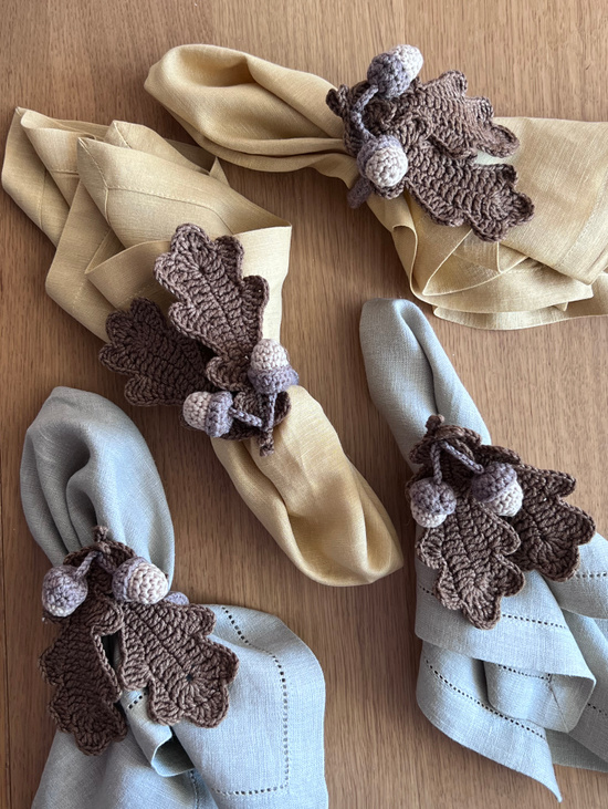 Кольца для салфеток «Дуб»