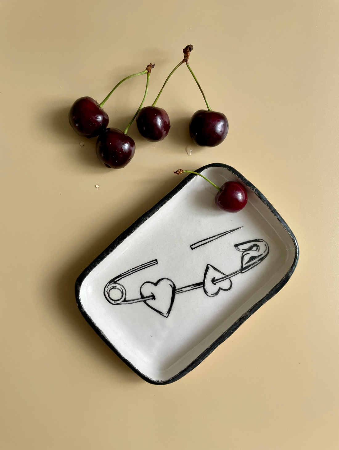 Блюдо керамическое "Вместе навсегда" - фотография товара