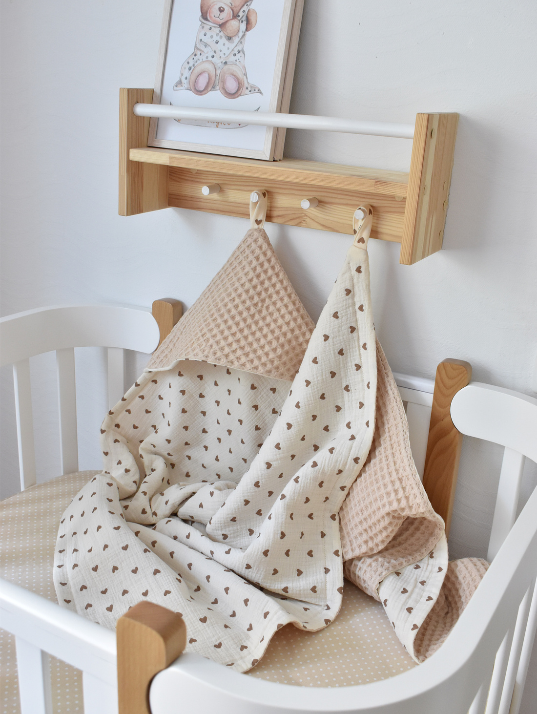 Детское полотенце с капюшоном - фотография товара