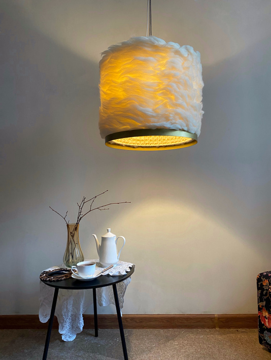 Светильник мягкий из шерсти мериноса