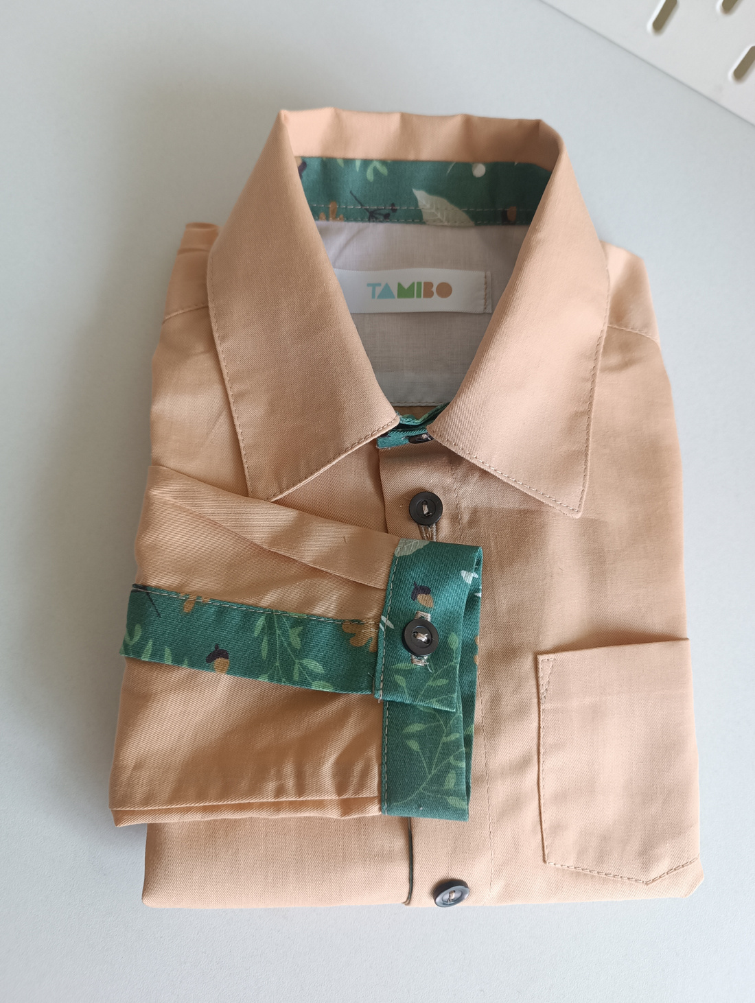 Рубашка для мальчика "Осень" - фотография товара