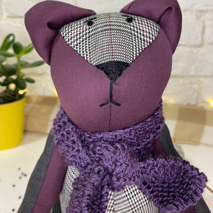 Медведь "Баклажан"