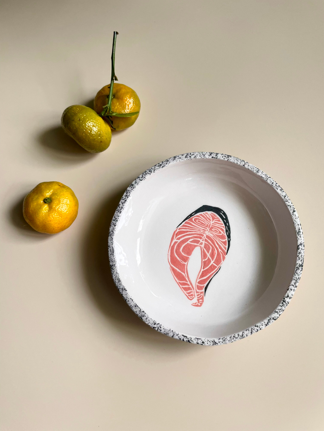 Тарелка «Люблю рыбку» - фотография товара