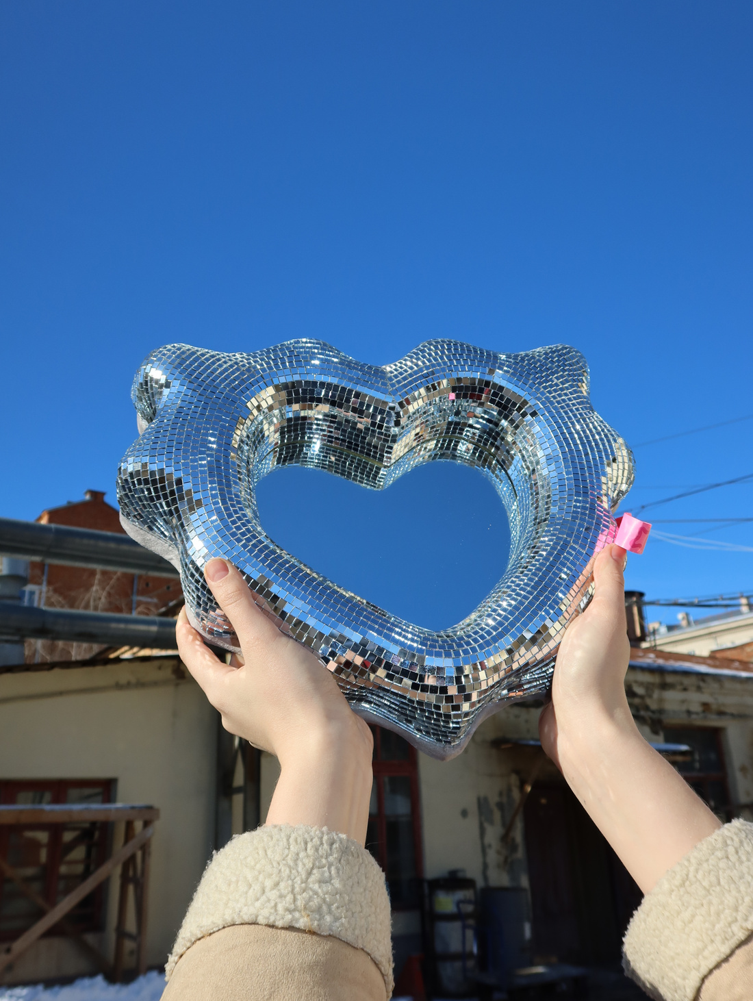 Зеркало "HEART" - фотография товара