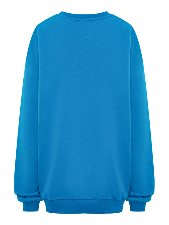 Свитшот SWEATSHIRT LONG SLEEVE NAME BLUE