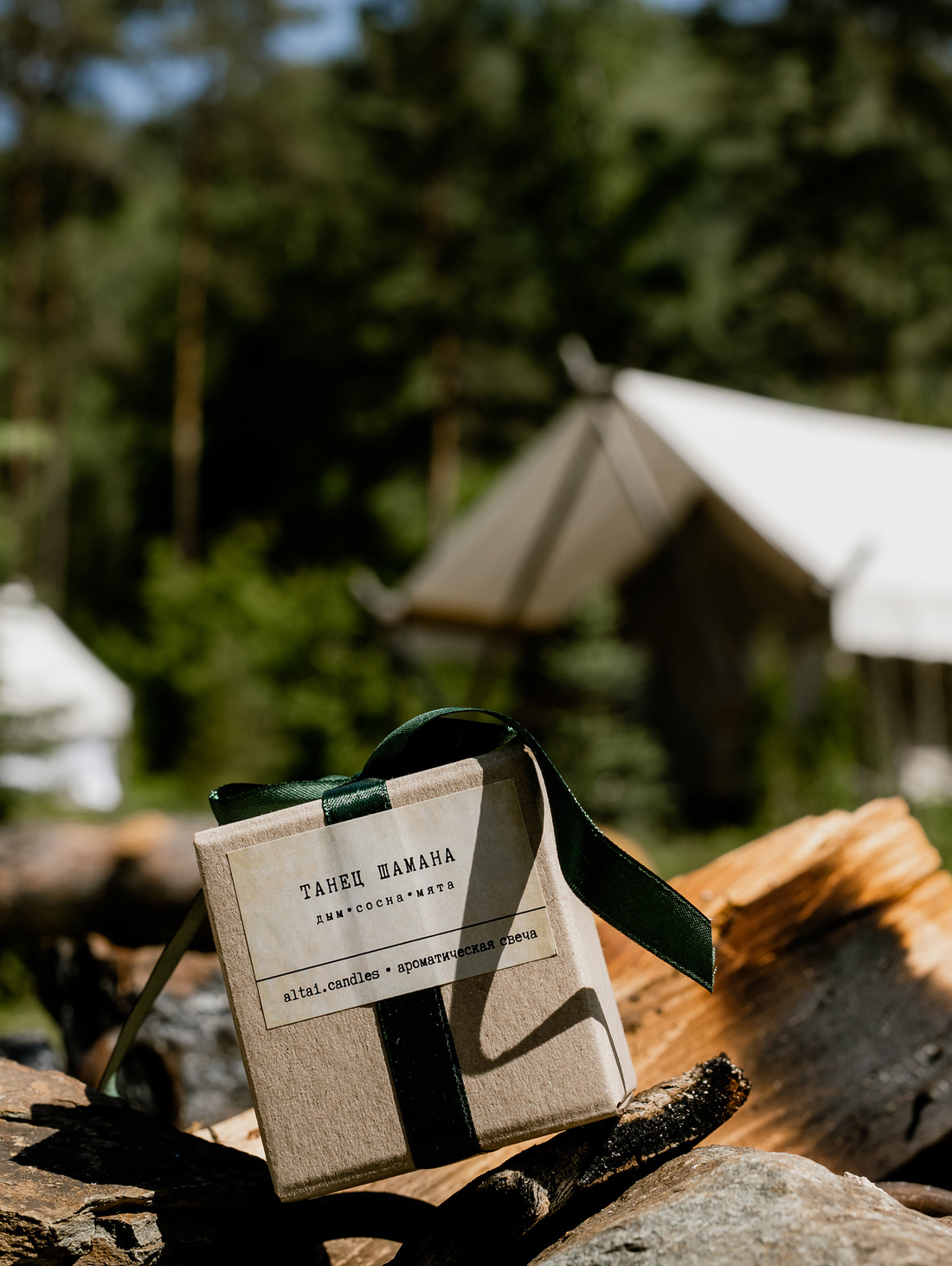 Аромасвеча "Танец шамана" - фотография товара