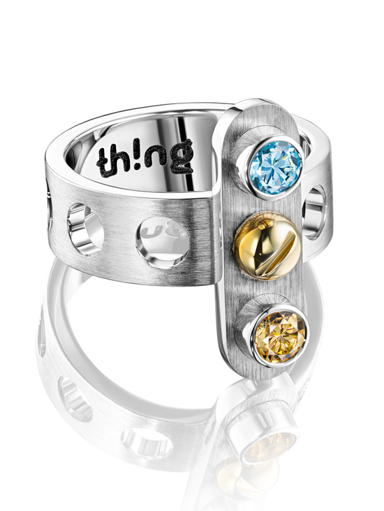 Серебряное кольцо CONSTRUCTOR