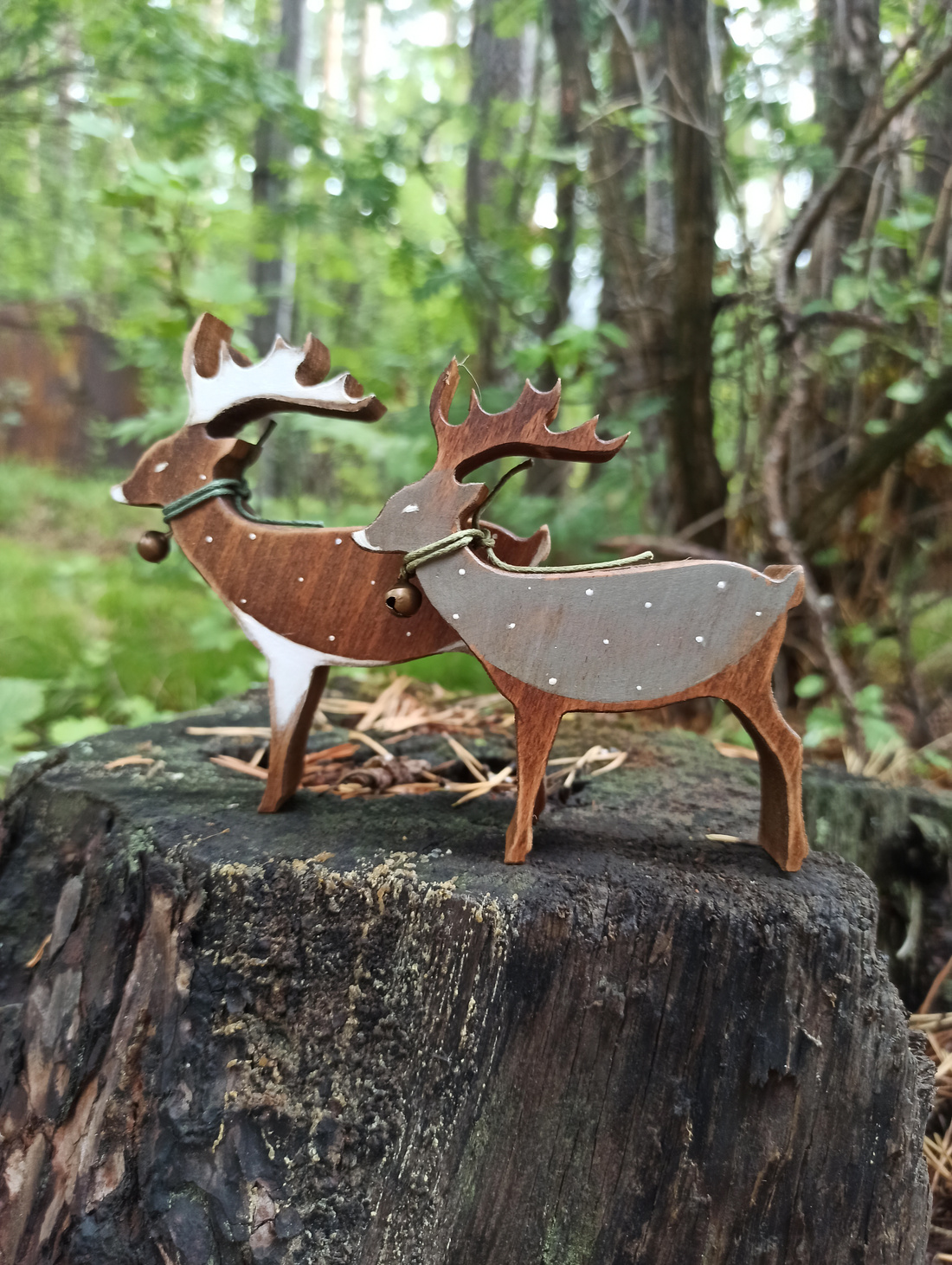 Лесной олень (на полку) - фотография товара