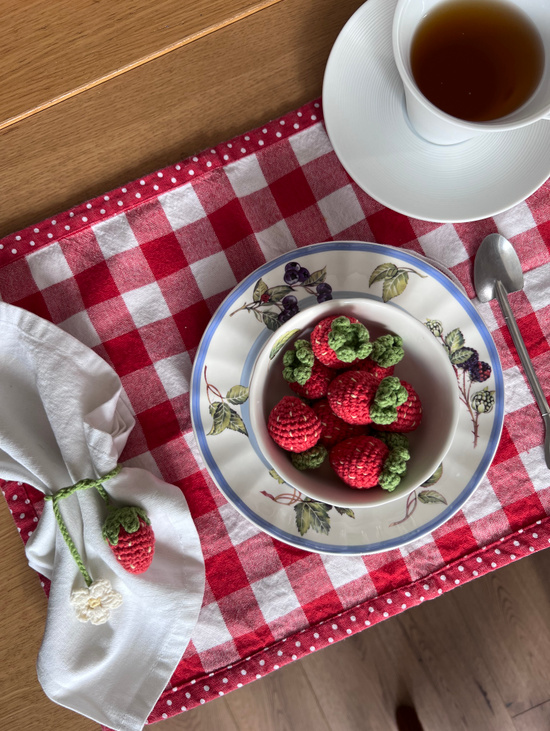 Кольца для салфеток «Клубника»