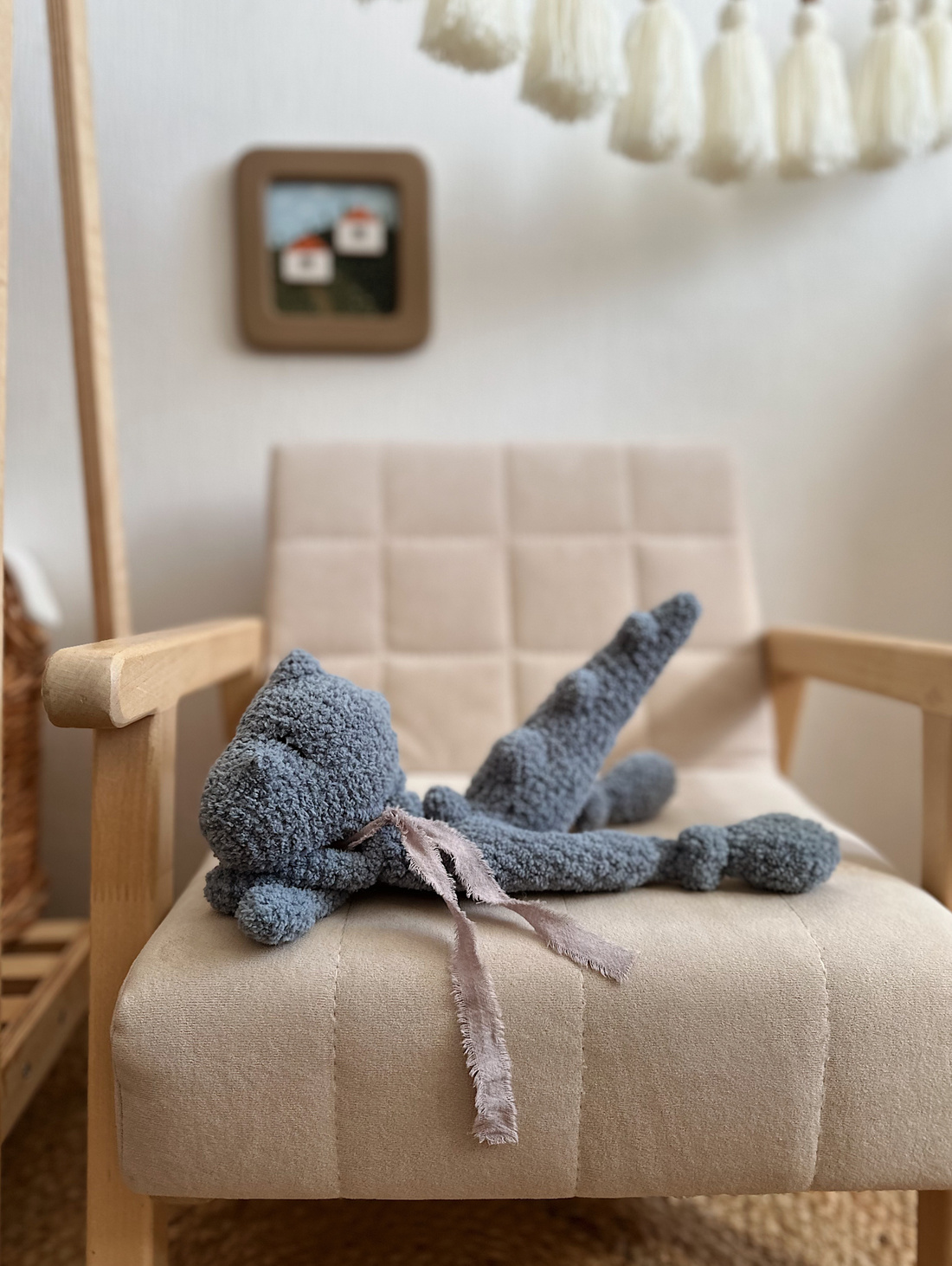 Мягкая игрушка "Динозаврик" mini friends - фотография товара