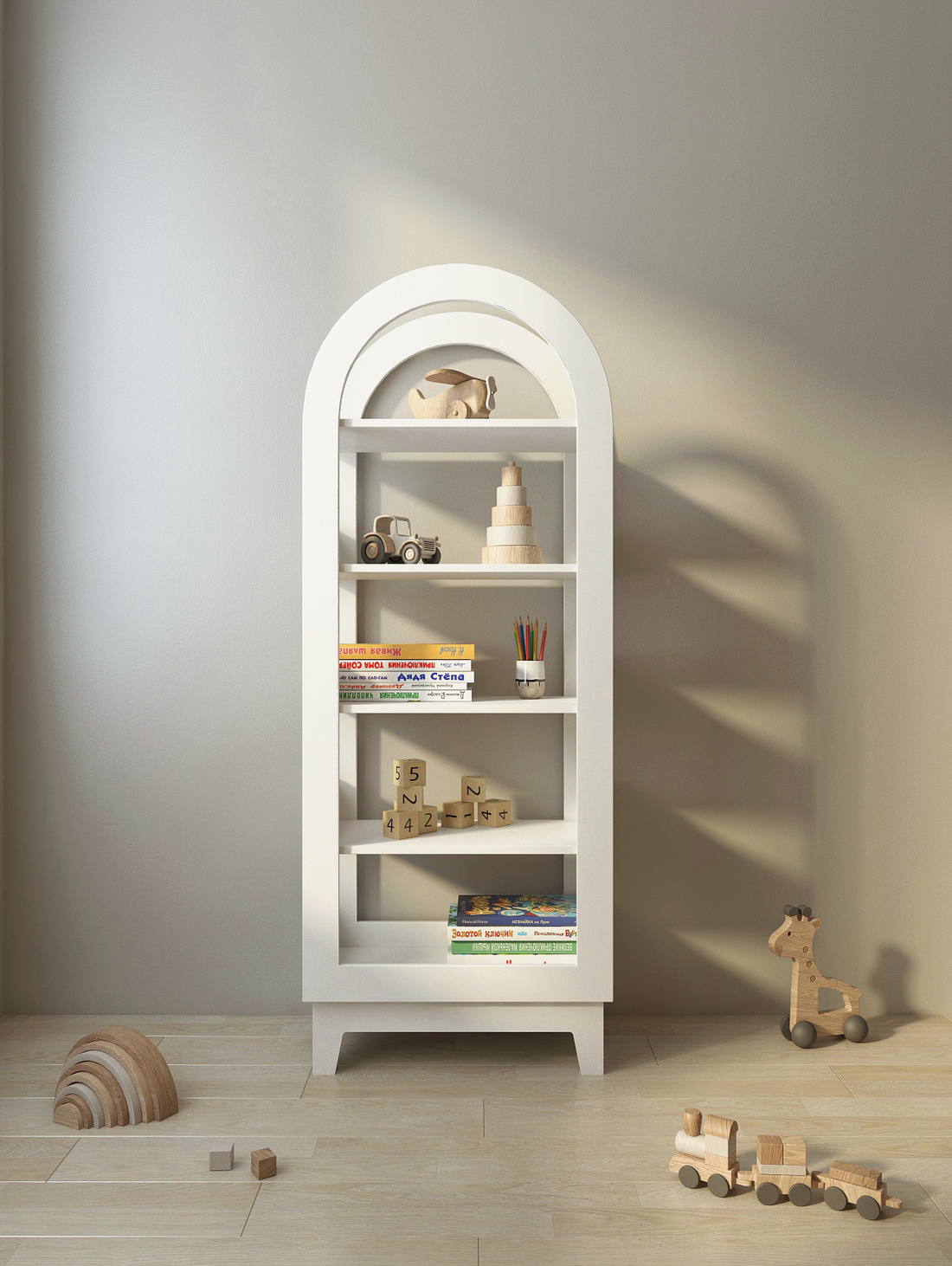 Стеллаж Арка Вайт - фотография товара