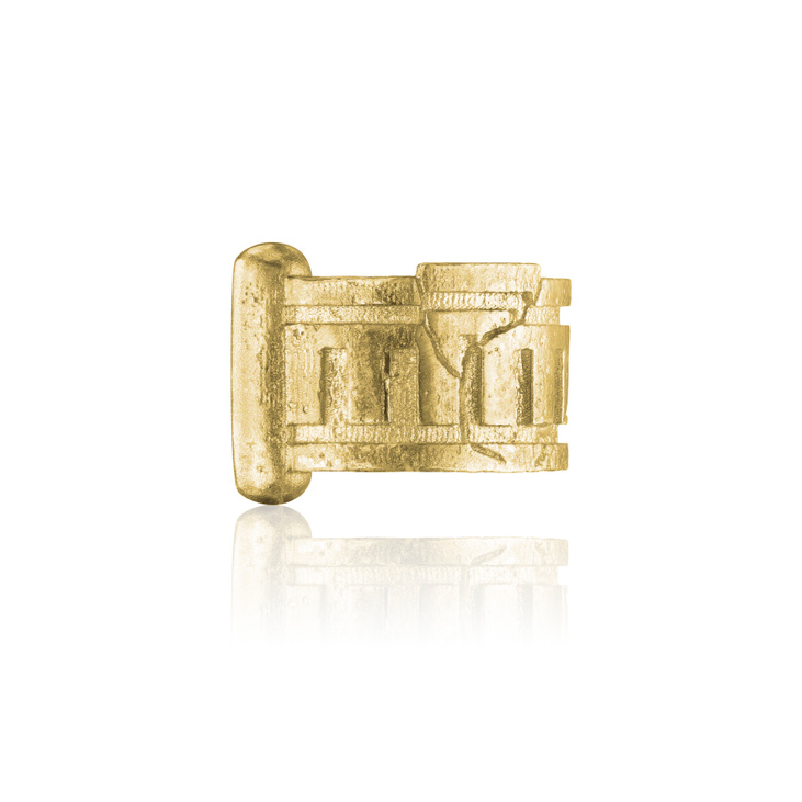 Позолоченная Серебряная каффа DANDANE DAR GOLD