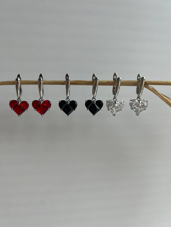 Серьги «Heart3» - фото товара