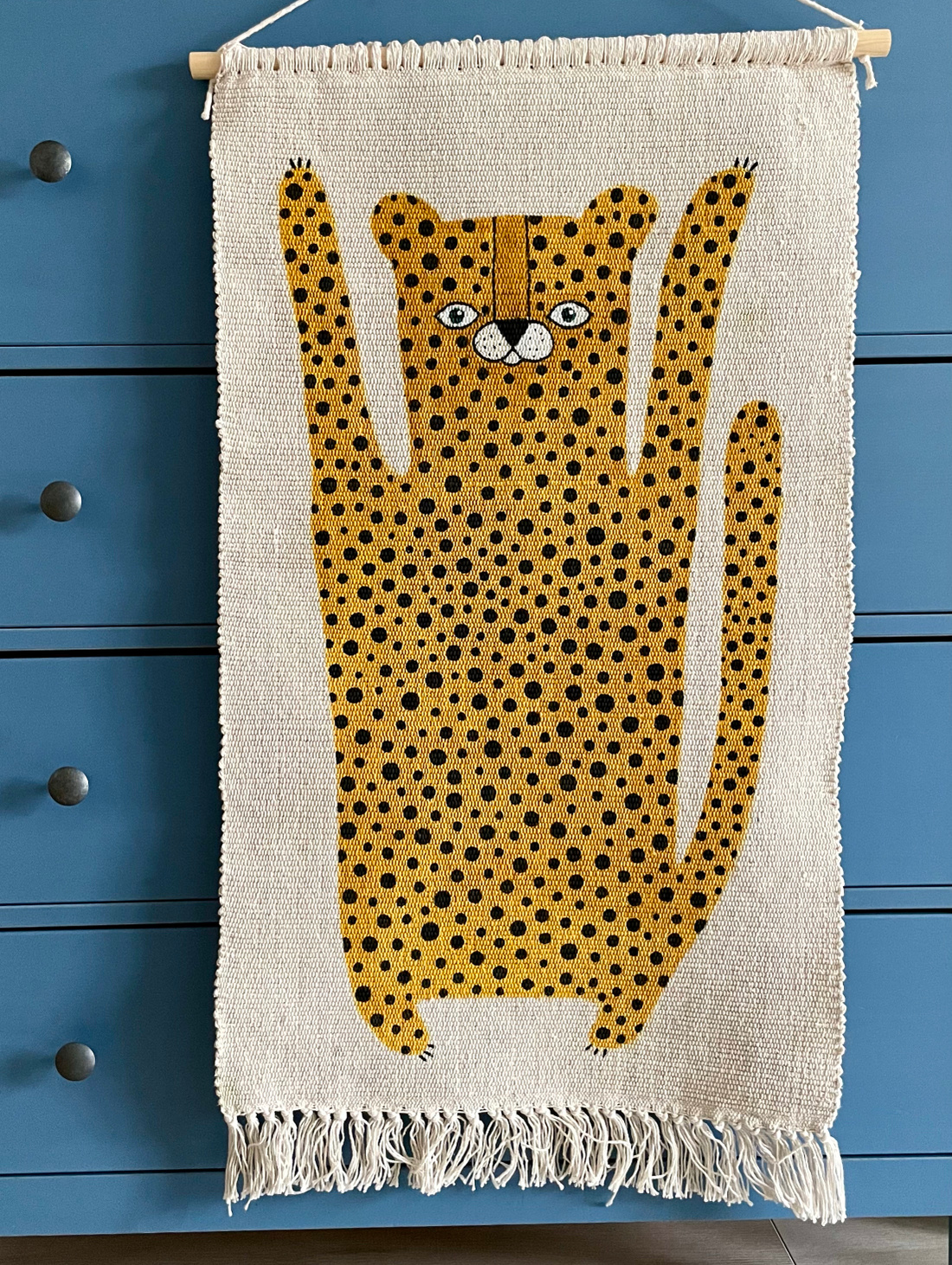 Панно в детскую настенное "Леопард" - фотография товара