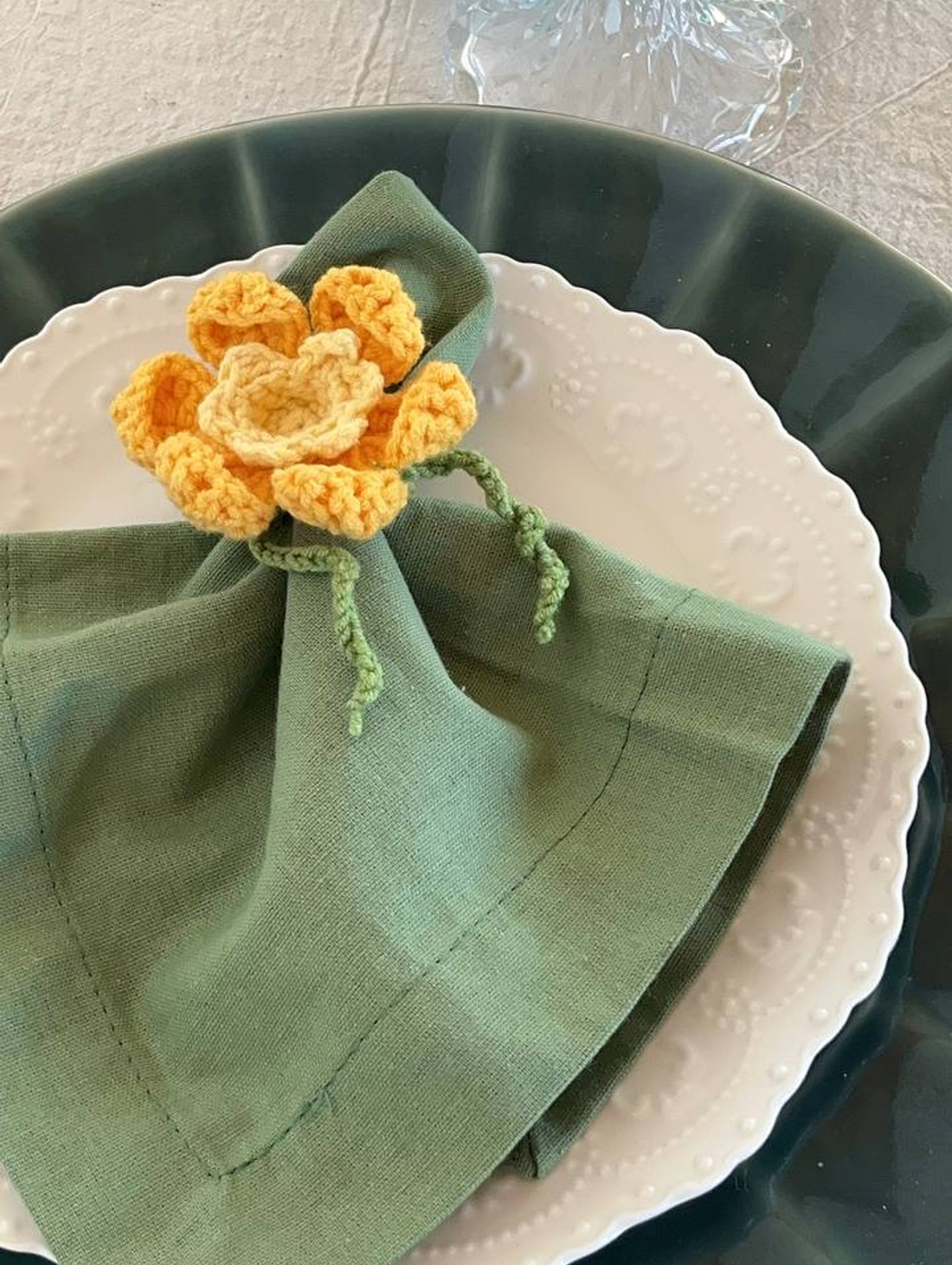 Кольца для салфеток «Нарцисс» - фотография товара