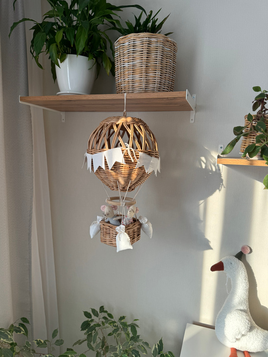 Плетёный воздушный шар