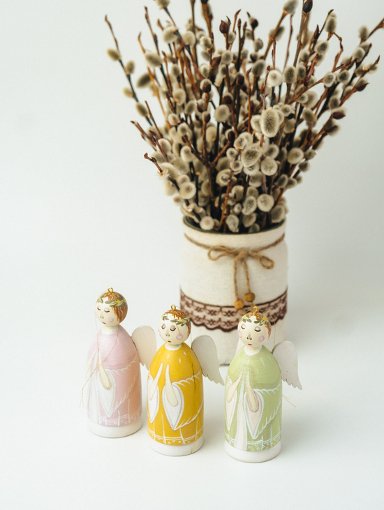 Деревянная фигурка "Ангел"