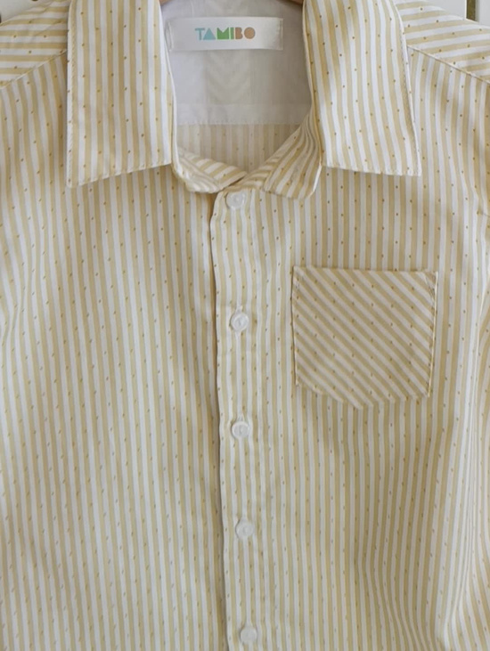 Рубашка для подростка Желтая