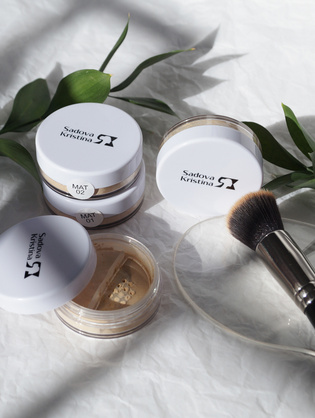 Минеральная пудра для лица SPF20 Матовая MINERAL POWDER
